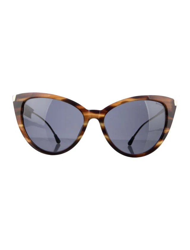 Bally Cat-Eye Tinted Sunglasses in brown|red from The RealReal
