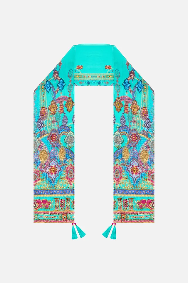 Camilla eBoutique LONG SILK CRINKLE CHIFFON SCARF THE CONCUBINES CORRIDOR from CAMILLA, photo 1 of 1