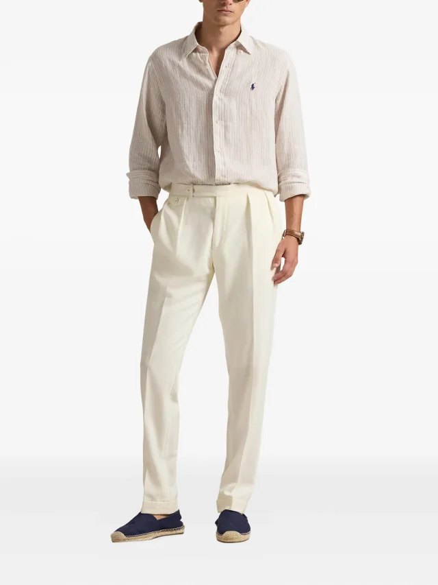 Polo Ralph Lauren striped button-down shirt, photo 2 of 2 from FARFETCH