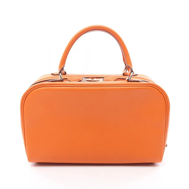 Hermès Handbag Sac Anvi 26 Orange Leather in Orange Leather from The Reluxe