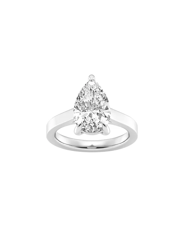 Lab Grown Diamonds 14K 3.00 ct. tw. Lab-Grown Diamond Solitaire Engagement Ring, image 1 of 1 from Rue La La