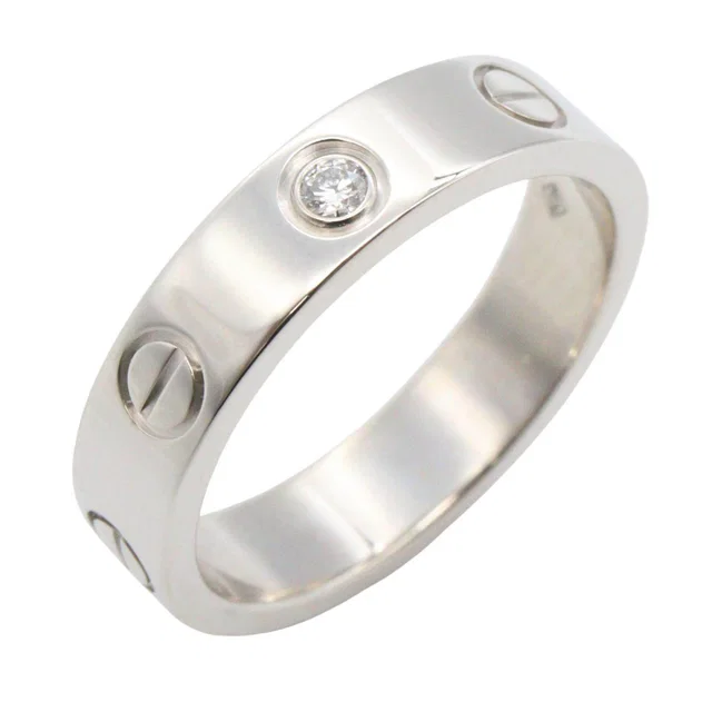 Cartier Mini Love Ring Au750 Ring Size 7 from LuxUness