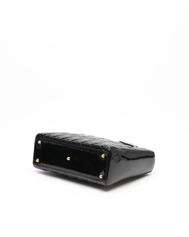 Large Patent Lady Dior Bag in Patent leather from A Retro Tale, photo 5 of 12