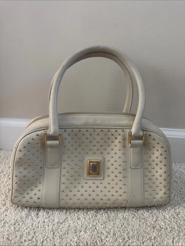 Judith Leiber Vintage Satchel in neutral|gold|brown from Poshmark
