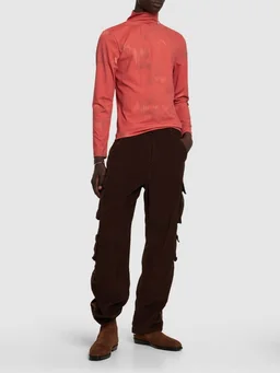 Ahluwalia Straight trousers with side pockets in 100% Cotton, photo 2 of 5 from LUISAVIAROMA
