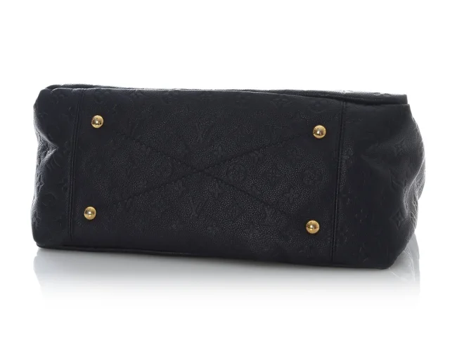 Louis Vuitton Marine and Rouge Monogram Empreinte Artsy MM in Red Leather from Ann's Fabulous Finds, photo 6 of 9