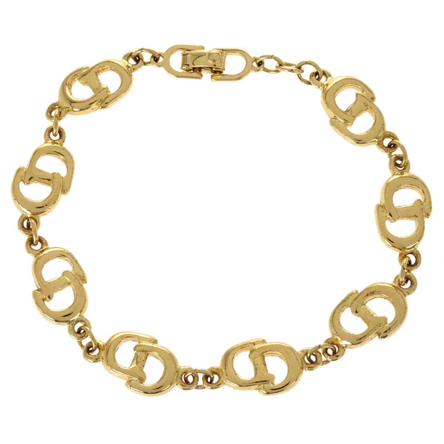 Dior Bracelet Gold in Gold from AMORE Vintage Tokyo