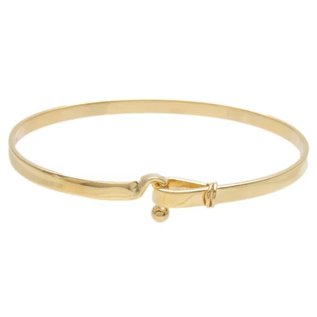 Hook & Eye Bracelet Bangle K18YG Yellow Gold Used F/S | Tiffany&Co. | Buy at in Yellow from Truefacet