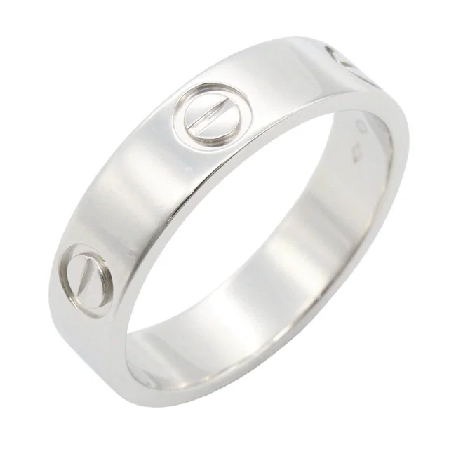 Cartier Love Pt950 Platinum Ring Size 19 from LuxUness