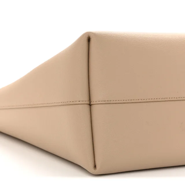 Saint Laurent Large Shopping Tote Dark Beige in Beige Calfskin from FASHIONPHILE, photo 10 of 13