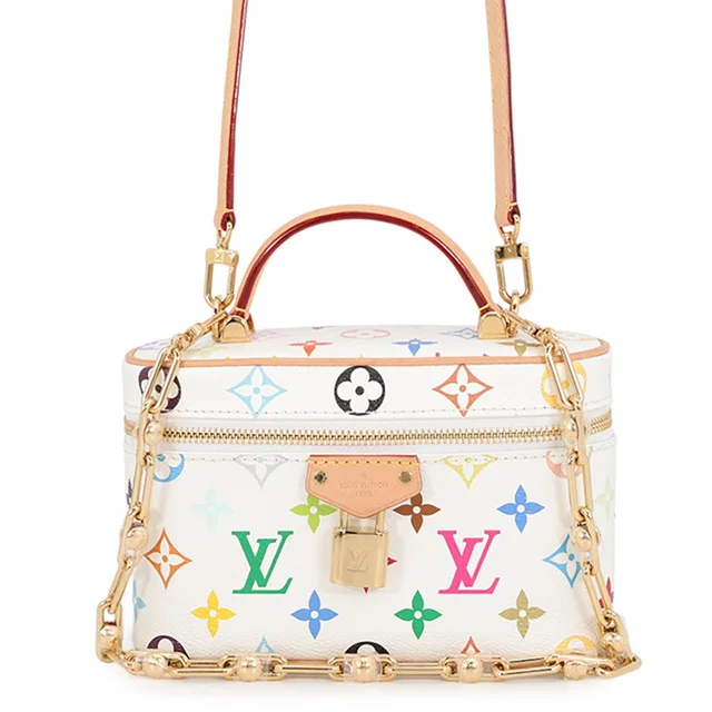 Louis Vuitton LVx™ Vanity Chain Pouch White/MulticolorM13662 Monogram・Multicolor in White from GALLERY RARE
