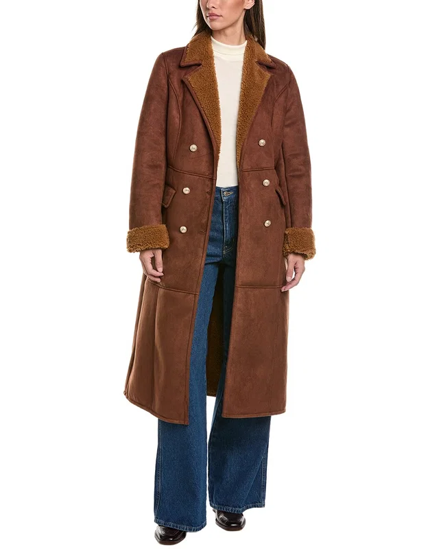 Generation Love Benton Faux Shearling Coat, image 1 of 1 from Rue La La