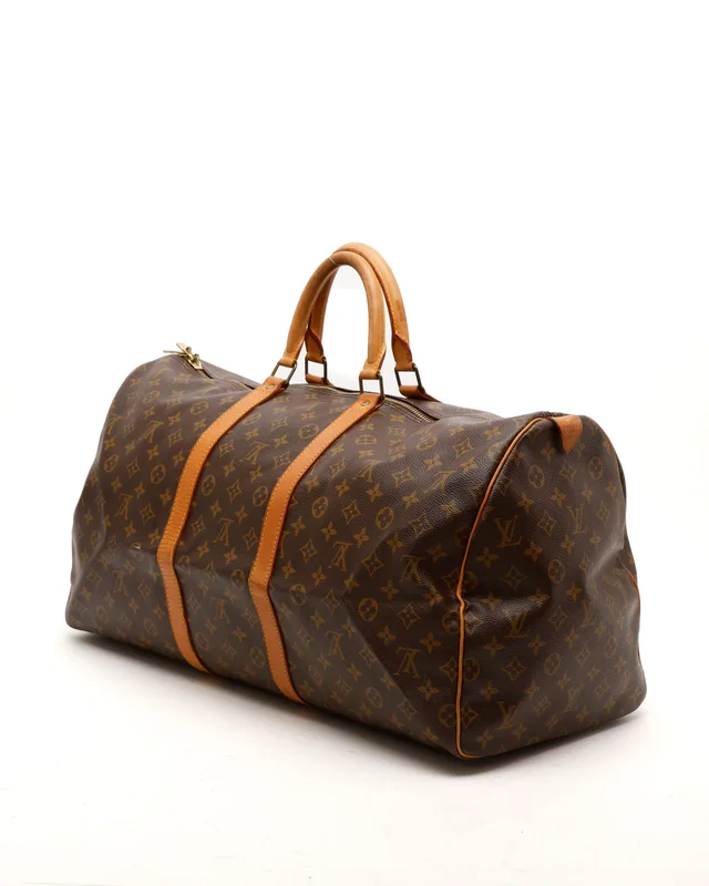 Louis Vuitton Monogram Keepall 55 Weekend Bag in Coated canvas from A Retro Tale, photo 3 of 12