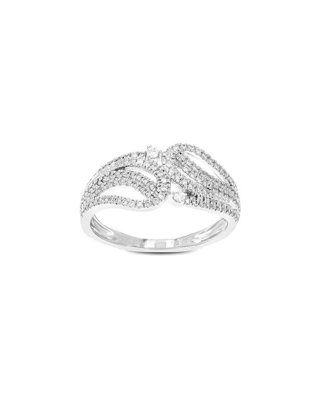 Amairah Silver 0.50 ct. tw. Lab-Grown Diamond Ring, image 1 of 1 from Gilt