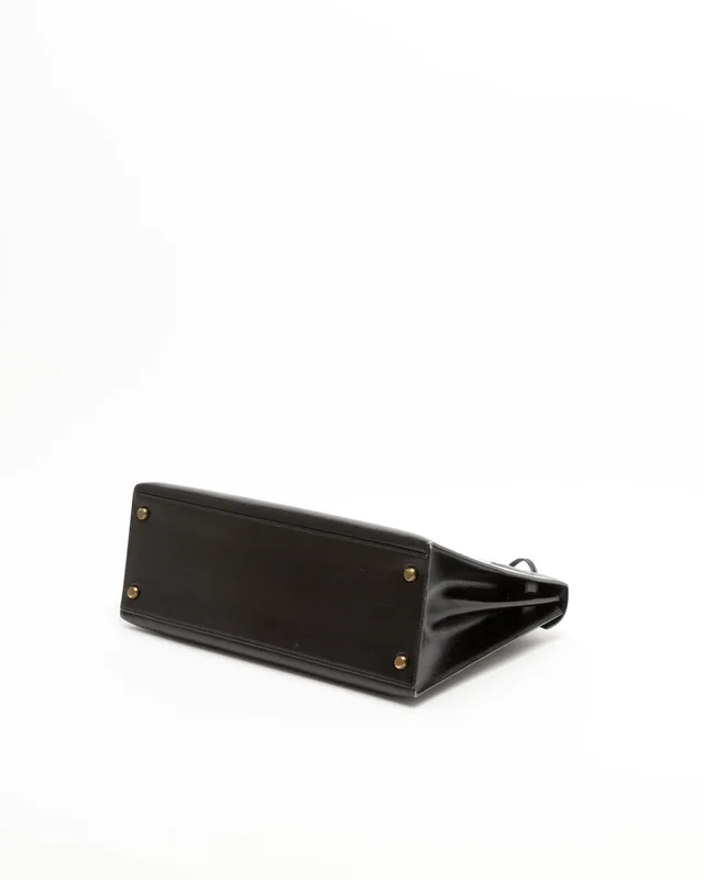Hermès Kelly Sellier 32 Box Bag in Box leather from A Retro Tale, photo 5 of 14