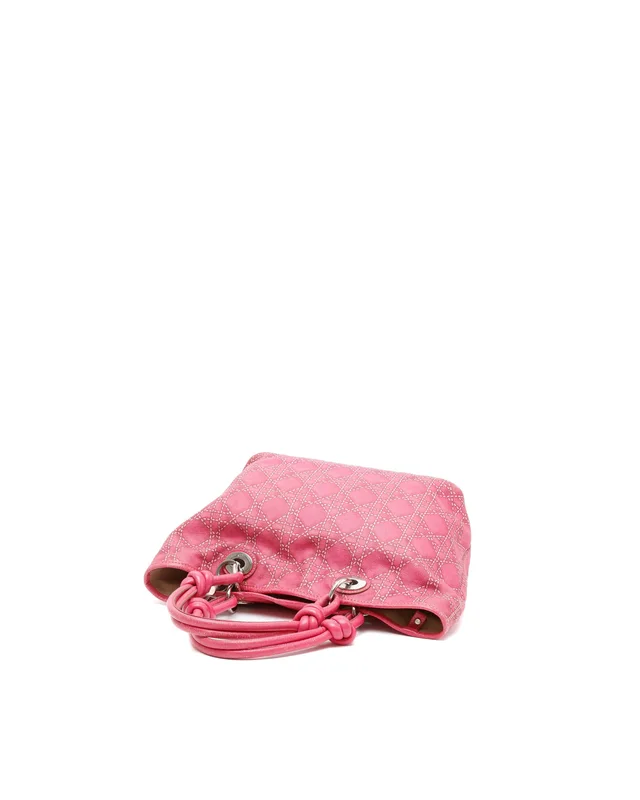 Dior Cannage Panarea Tote Bag in Coated canvas from A Retro Tale, photo 5 of 9