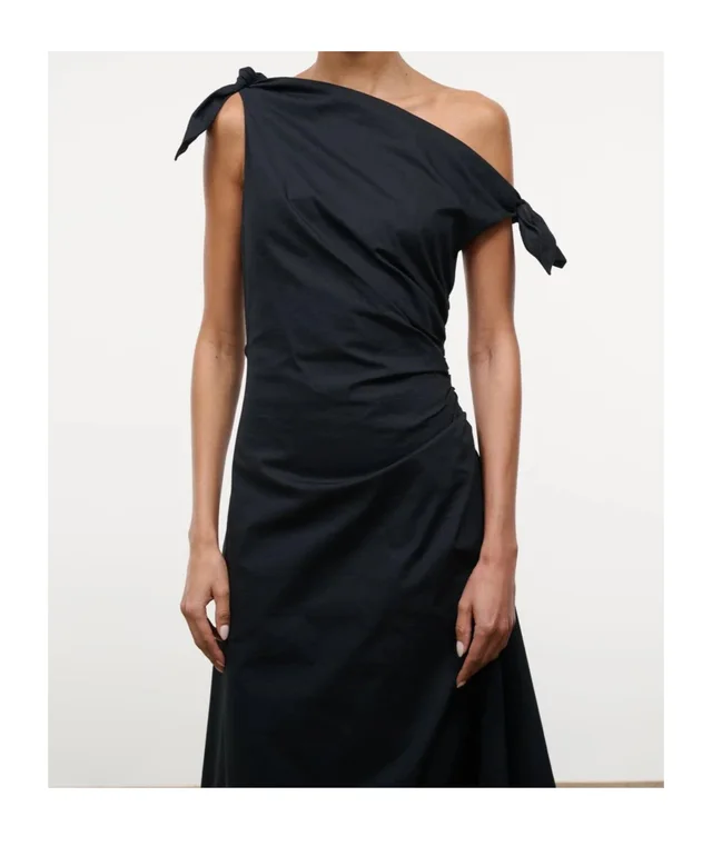 Staud Pleated midi dress, photo 6 of 7 from SENSER
