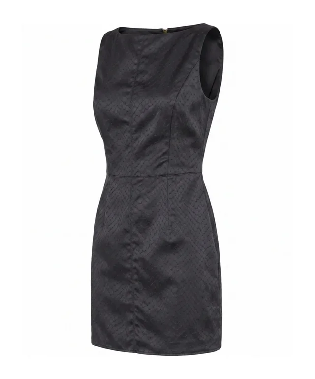 Elisabetta Franchi taffeta mini dress with fish scale pattern, photo 2 of 5 from SENSER