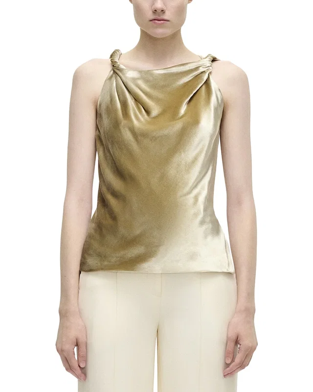 Adam Lippes Selima Silk-Blend Top, image 1 of 1 from Rue La La