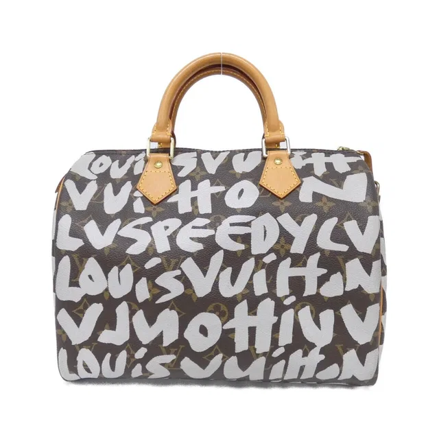 Louis Vuitton Vintage Monogram Graffiti Speedy 30 Boston Bag in Coated canvas from The Reluxe
