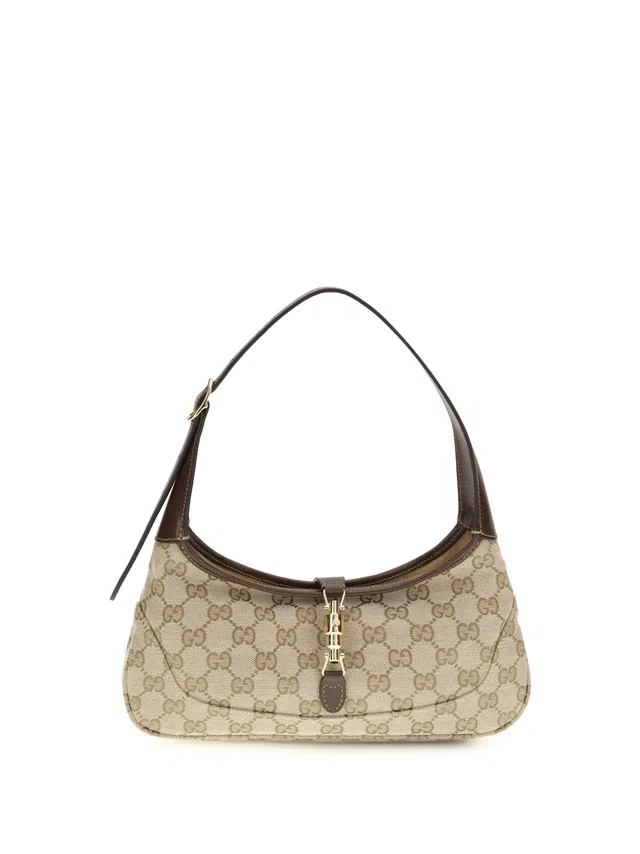 Gucci Jackie Slim Shoulder Bag — Beige in Beige Calfskin from HEWI