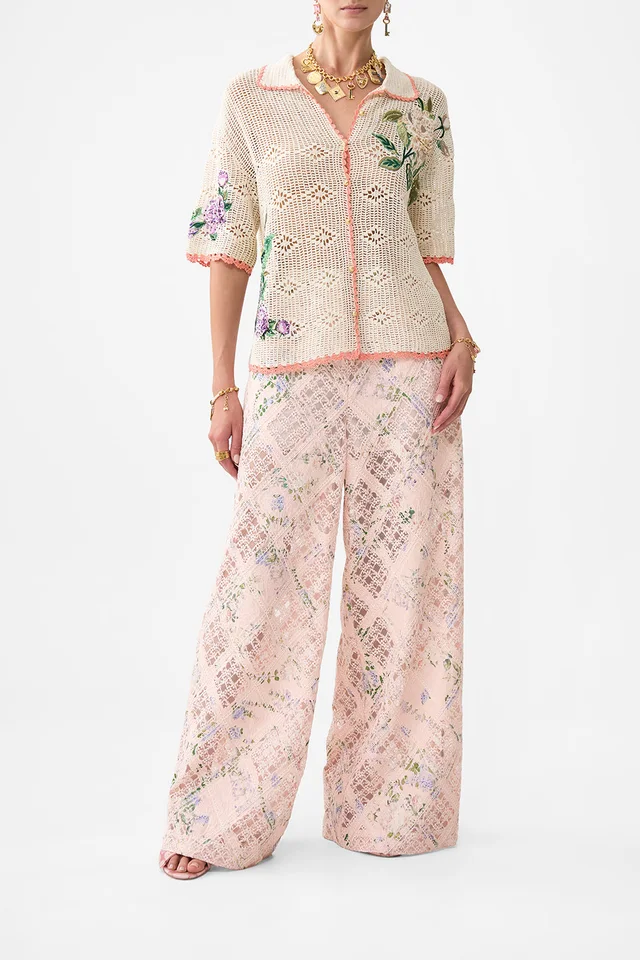Camilla eBoutique CLASSIC SHIRT- CROCHET ARCHES OF AMOR from CAMILLA, photo 1 of 1