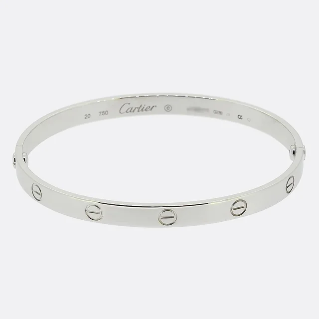 Cartier LOVE Bangle Size 20 from The Vintage Jeweller