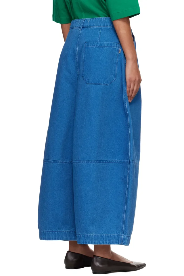 YMC Blue Deadbeat Jeans, photo 3 of 4 from SSENSE