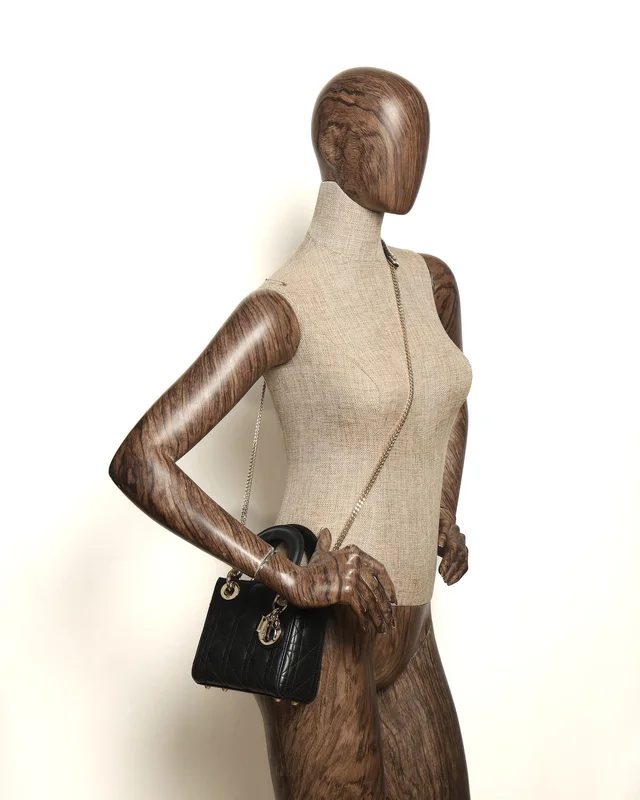 Mini Lady Dior Bag in Leather from A Retro Tale, photo 9 of 9