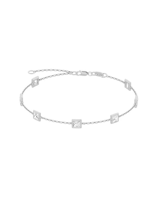 Lab Grown Diamonds 14K 2.00 ct. tw. Lab-Grown Diamond Station Bracelet, image 1 of 1 from Rue La La