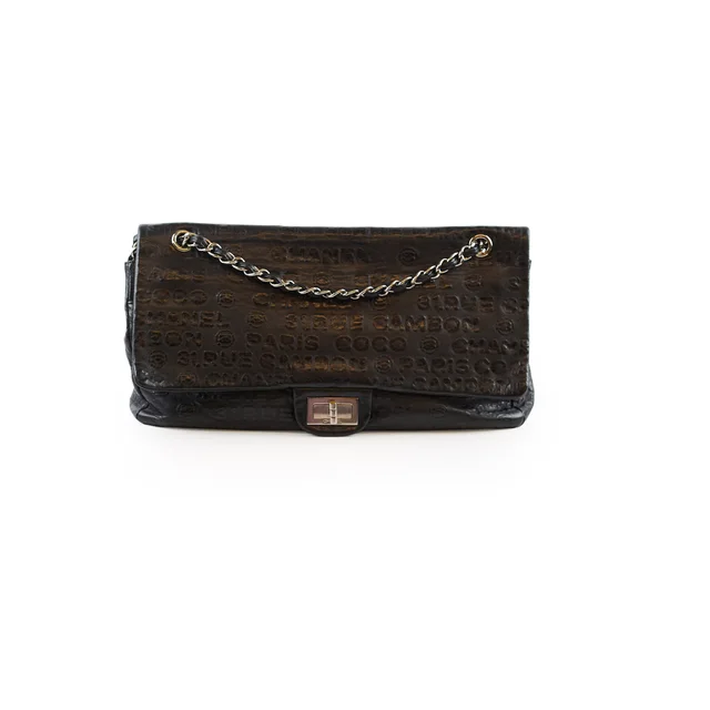 Chanel 31 Rue Cambon Vintage Reissue Double Flap Calfskin Black in Black Calfskin from The Purse Affair