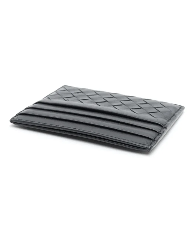 Bottega Veneta Intrecciato Leather Card Holder in Woven leather from A Retro Tale, photo 3 of 4