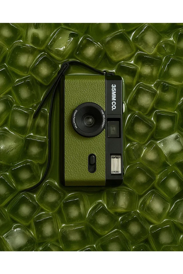 35mm Co. The Reloader Reusable Film Camera in Olive Martini, photo 5 of 7 from REVOLVE (Canada)