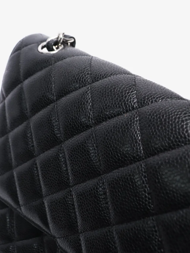 Chanel Black Caviar Jumbo 2012 Classic Double Flap in Black Caviar leather from Sign of the Times, photo 9 of 16