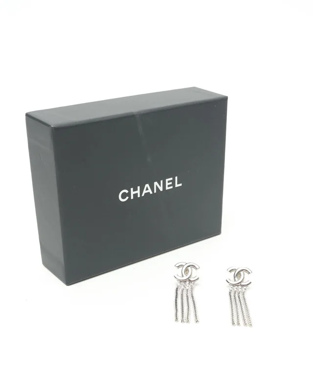 Chanel CC Tassel Earrings from A Retro Tale, photo 4 of 4