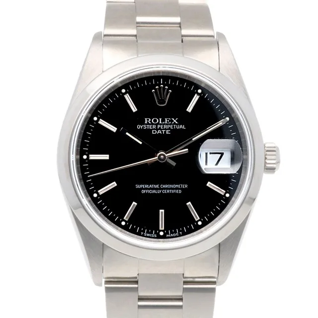 Rolex Date Oyster Petit Watches Stainless Steel le Automatic le from The Reluxe