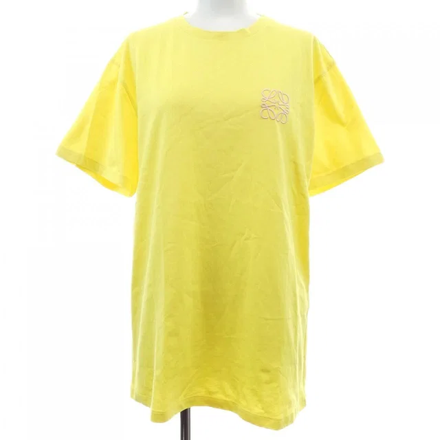 Loewe Anagram T-Shirt Yellow in Yellow from The Reluxe