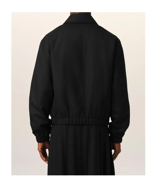Ami Paris AMI Ami de Coeur Collared Zip-Up Jacket, photo 5 of 6 from SENSER
