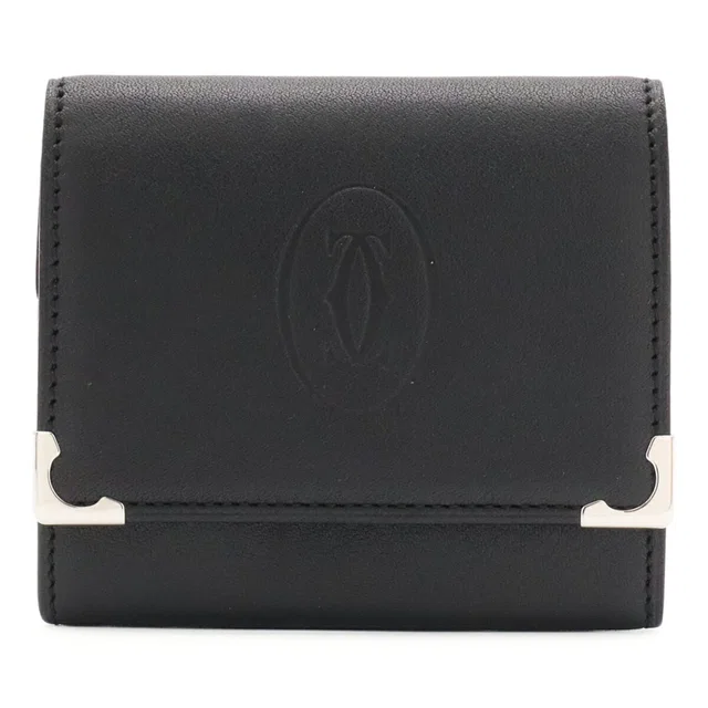 Cartier Cabochon Calf Leather Coin Case in Calfskin from LuxUness