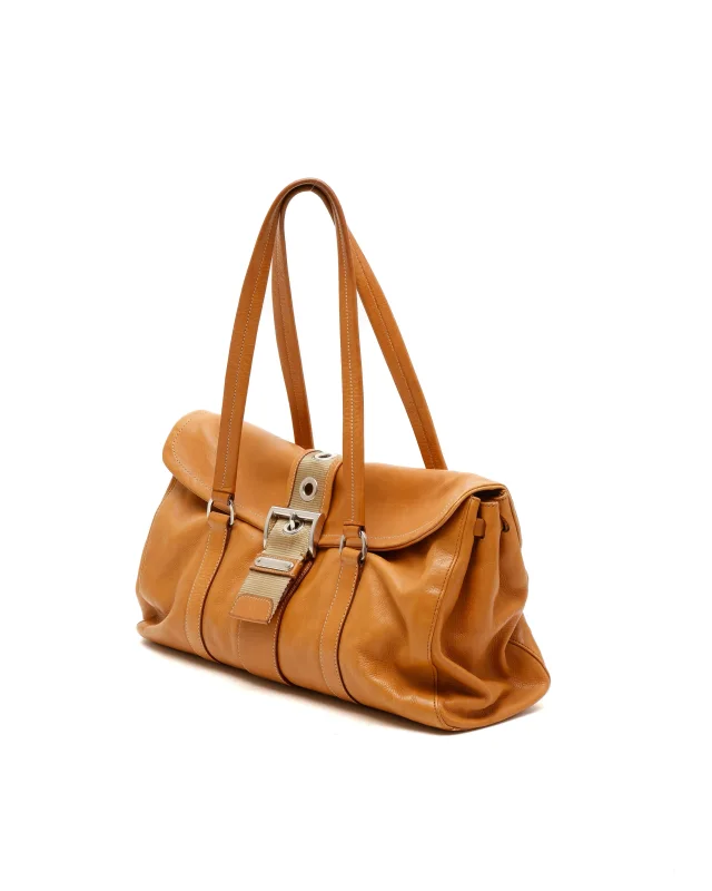 Prada Buckle Tote Bag in Leather from A Retro Tale, photo 2 of 2