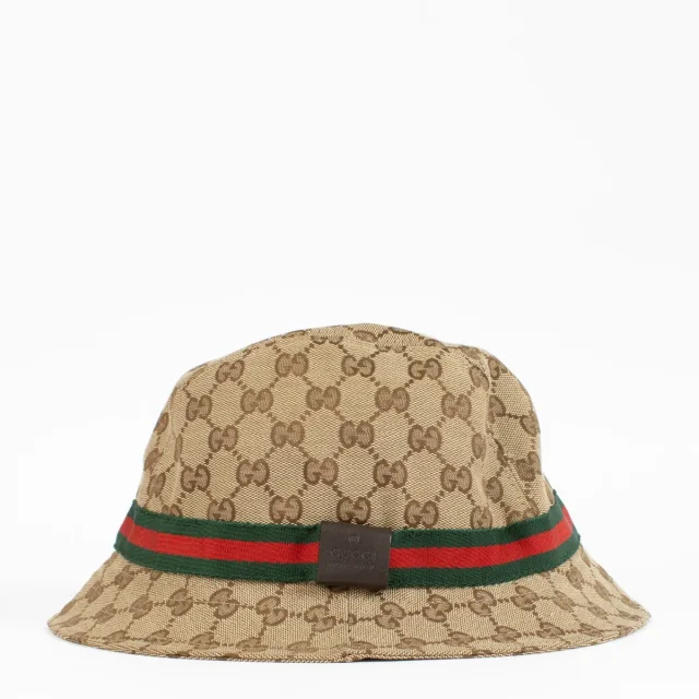 Gucci GG Canvas Bucket Hat - Size S in Canvas from Labellov, photo 2 of 4