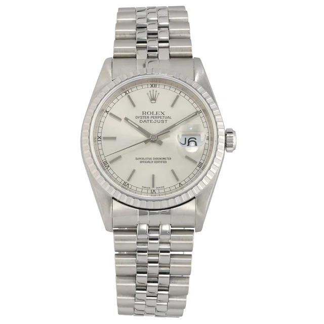 Rolex Datejust 16220 36mm Stainless Steel Watch from H&T