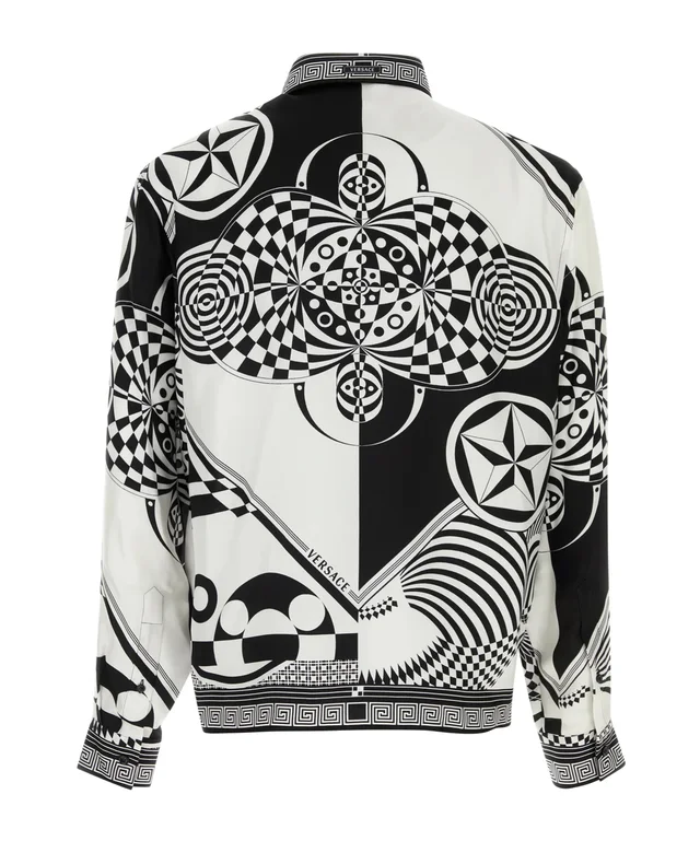 Versace Printed Twill Shirt, photo 2 of 3 from SENSER
