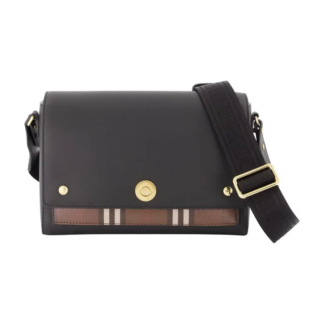 Burberry Shoulder Bag — Black Calfskin in Black Calfskin from HEWI