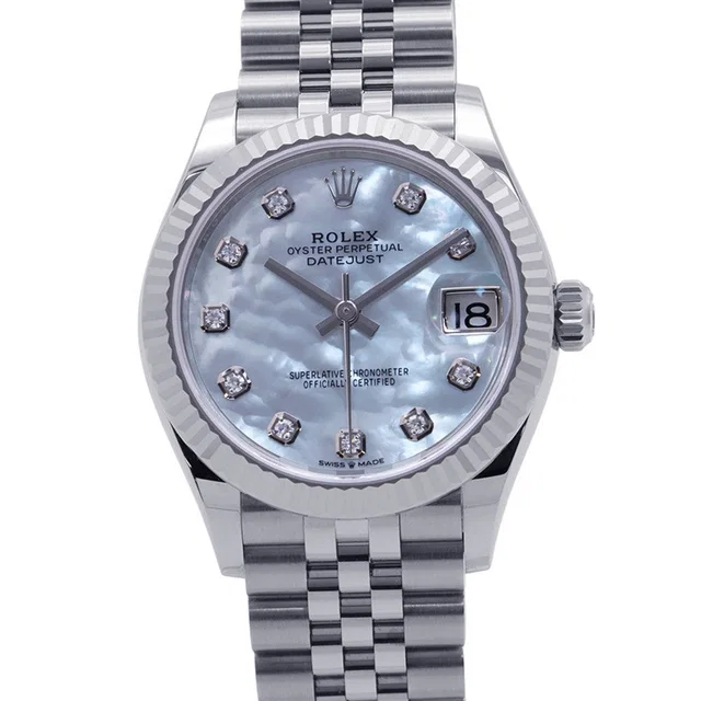 Rolex Datejust W31mm Stainless Steel K18WG WhiteMother of Pearl Dial278274G from GALLERY RARE
