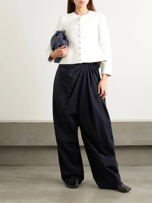 LOEWE Chenille cardigan in White, photo 2 of 2 from NET-A-PORTER (Canada)