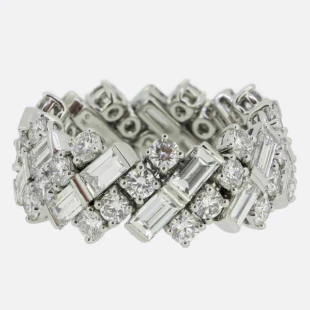 Cartier Diamond Reflection Ring from The Vintage Jeweller