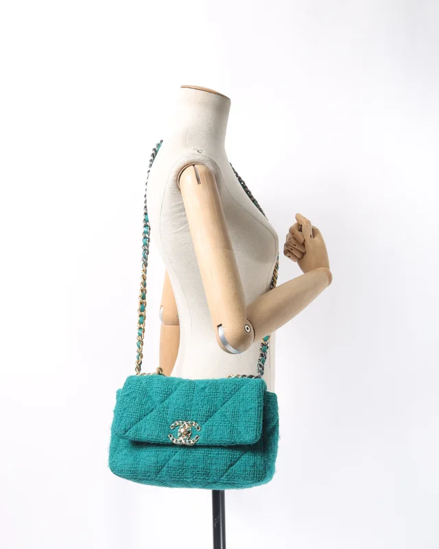 Chanel Small Tweed 19 Bag in Tweed from A Retro Tale, photo 10 of 10