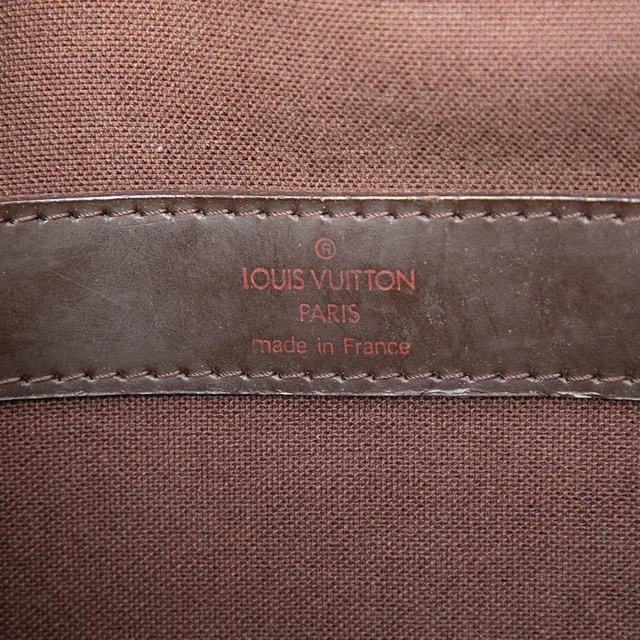 Brown Louis Vuitton Damier Ebene Naviglio Crossbody Bag in Brown Canvas from Designer Revival, photo 2 of 2