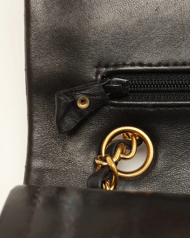 Chanel Classic Medium Double Flap Bag in Leather from A Retro Tale, photo 6 of 13